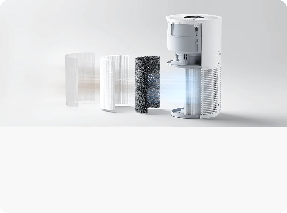 Xiaomi Mijia Smart Pet Care Air Purifier withTriple Layer Composite Filter , White - AC-M30-SC