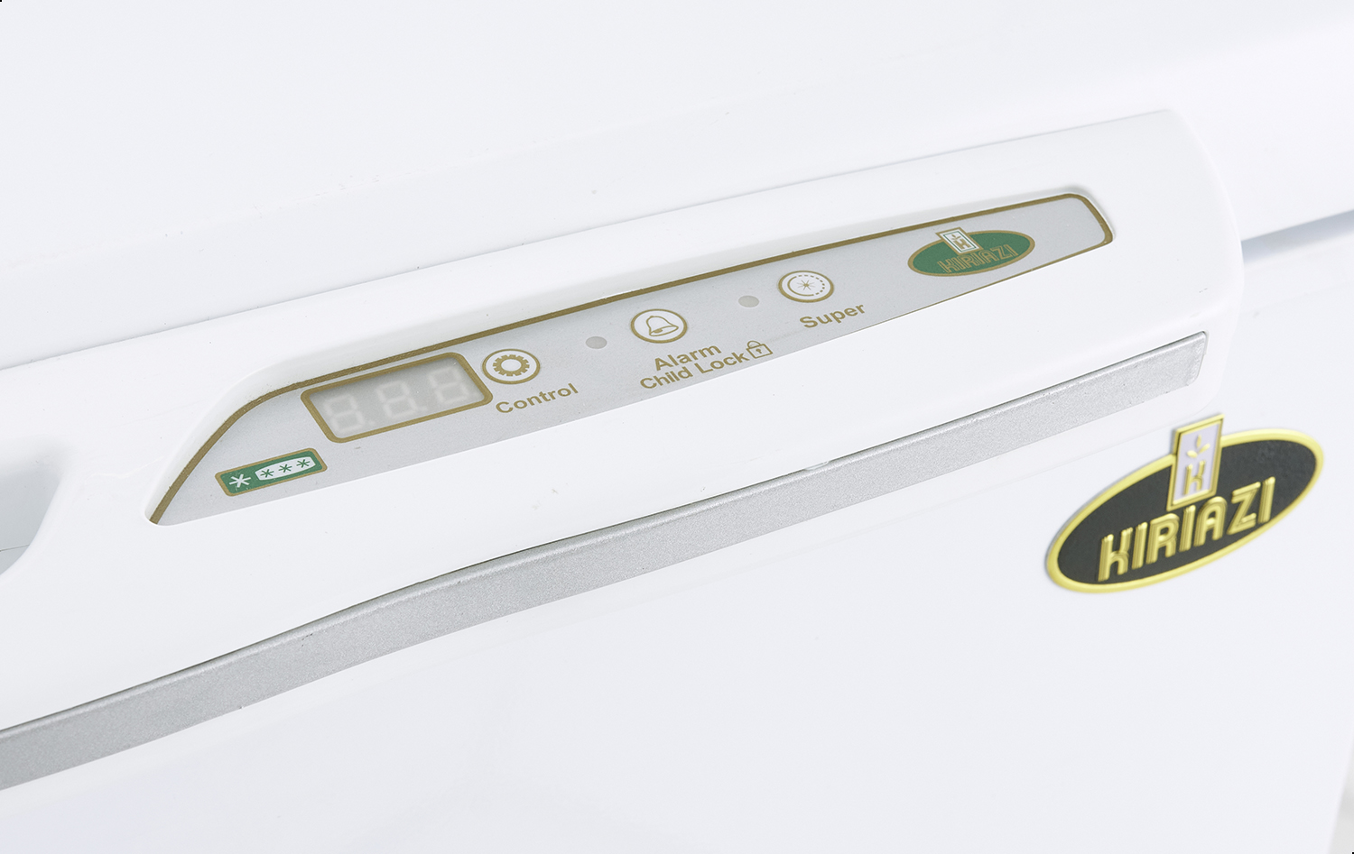 ديب فريزر افقي كريازي ، سعة 185 لتر ، ديفروست ، لا ، ابيض - KH185CF