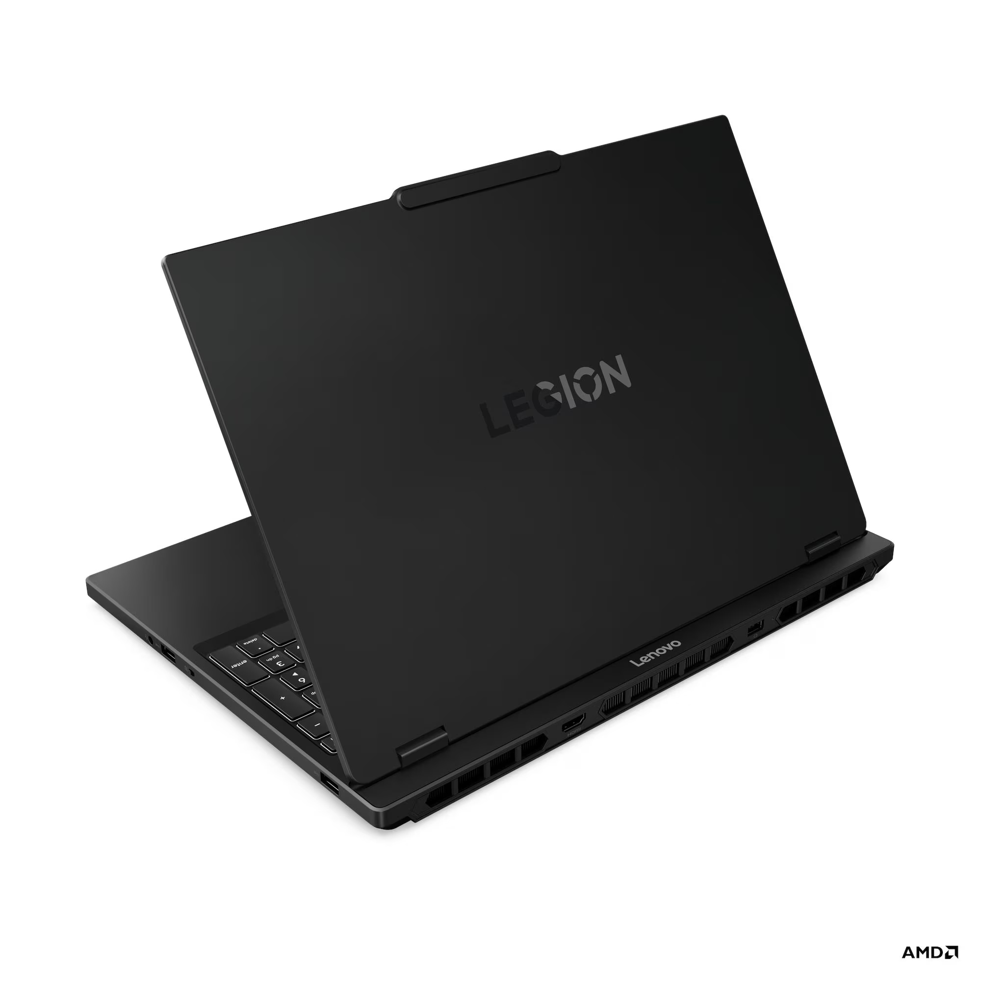 لاب توب جيمنج لينوفو ليجون 5 - 15AHP10 - 83M0005XED ، معالج AMD Ryzen 7 260 15.3 بوصة ، هارد 1 تيرا بايت SSD ، رام 32 جيجا بايت ، كارت شاشة انفيديا جي فورس RTX 5060 ،فري دوس - اسود اكليبس