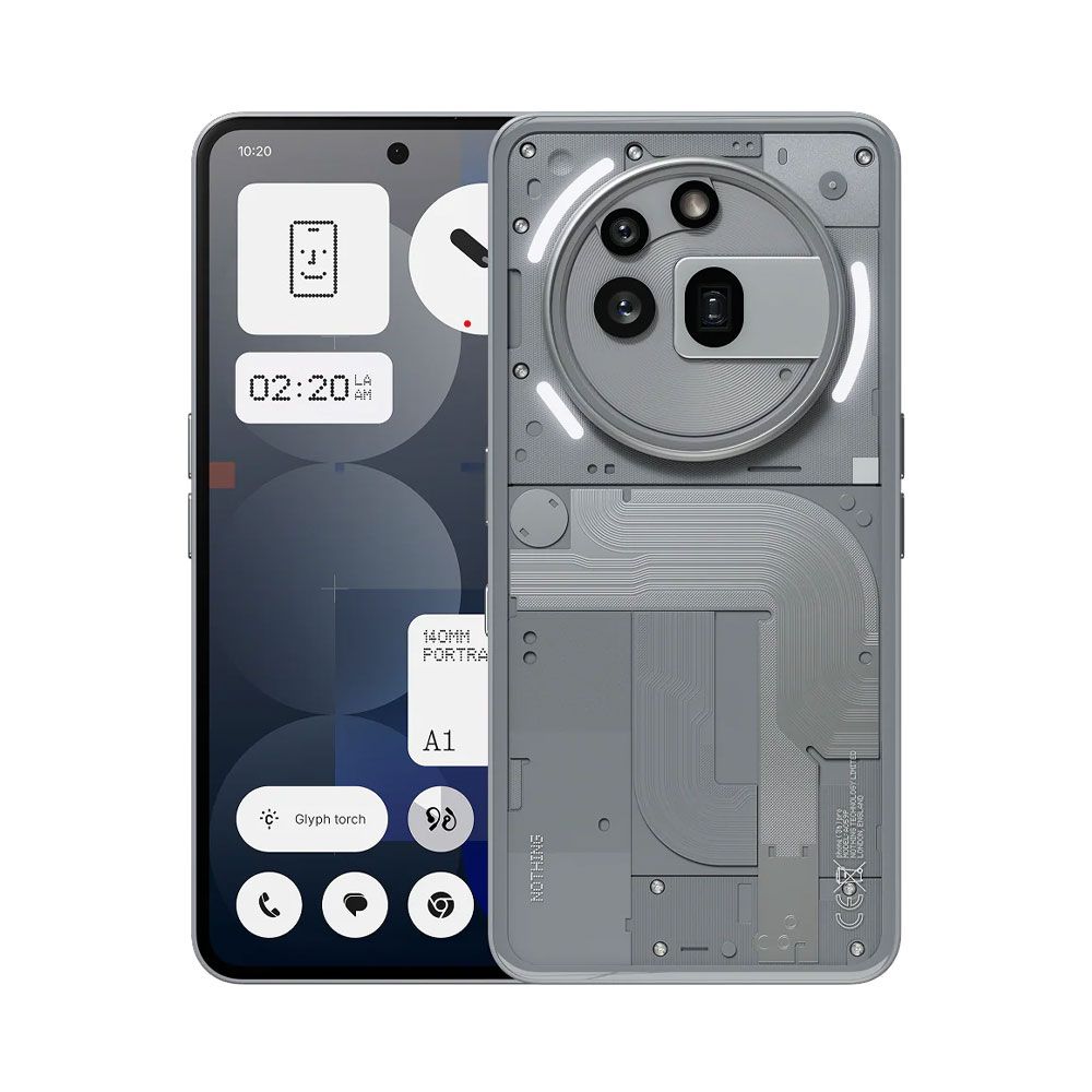 Nothing Phone 3A Pro , 256 GB , 12 GB , 5G , Dual-SIM - Gray