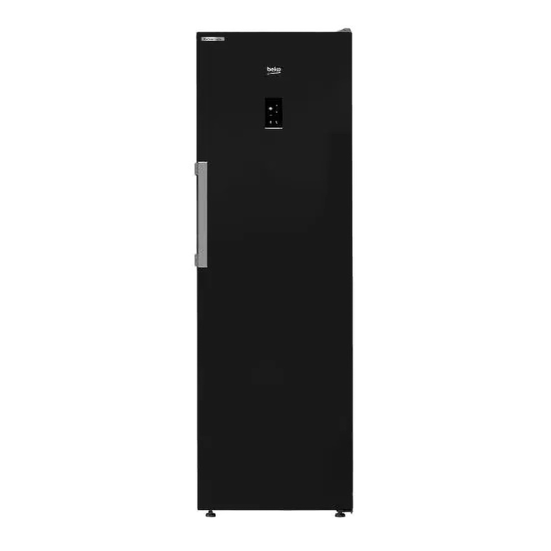 Beko NoFrost No Frost Upright Deep Freezer , 286 Liter Inverter Motor , Black - RFNE313E13STIEGB