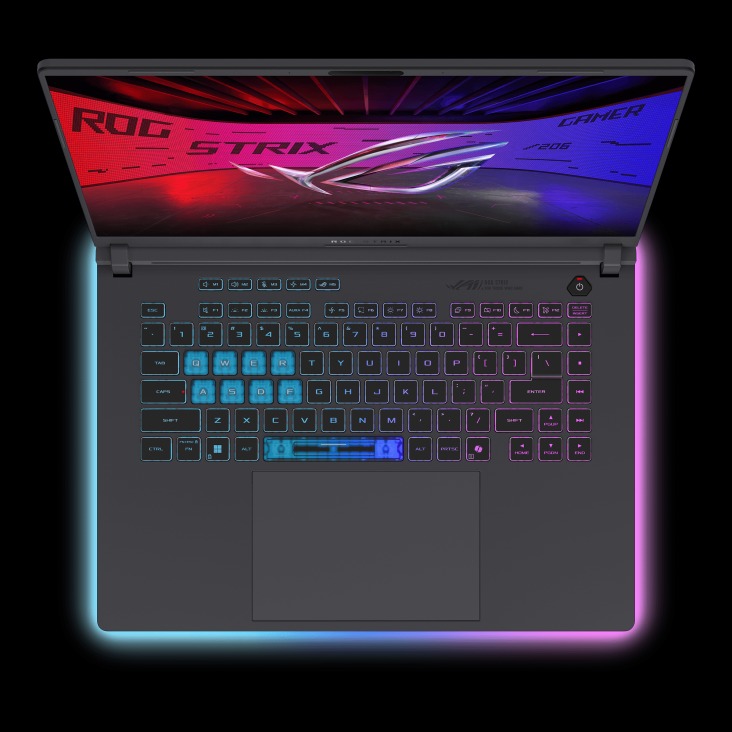 لاب توب اسوس ROG Strix G16 - روج ستريكس G16 G615LR-GR132W ، معالج انتل كور الترا 9 275HX 16 بوصة ، هارد 1 تيرا بايت SSD ، رام 32 جيجا بايت ، كارت شاشة انفيديا جي فورس RTX 5070 TI ،ويندوز 11 - رمادي اكليبس