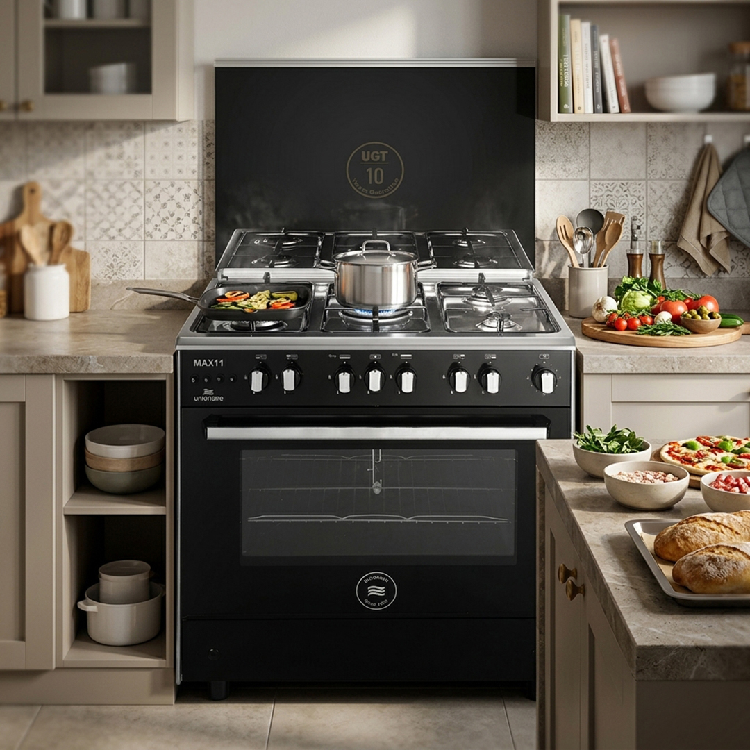 بوتاجاز غاز يونيون اير ماكس اير 11 ، عدد 5 شعلة ، اسود - C69SS-GC-447-FSO-M11-AL
