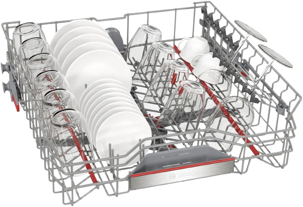 Bosch Series 6 Free Standing Dishwasher , 14 Persons Brushed Steel - Anti-fingerprint- SMS6ECI83T