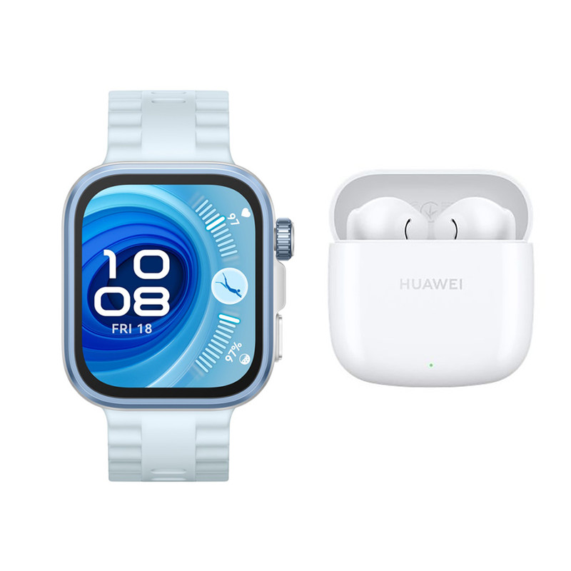 Huawei Fit 4 Pro Smart Watch with Earbuds , 1.82 Inch Blue