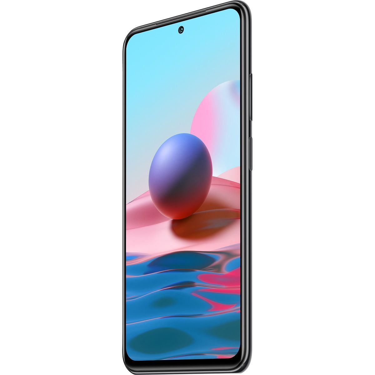 شاومي ريدمي نوت 10 ، سعة 128 جيجا بايت ، رام 6 جيجا بايت ، شبكة 4G LTE ، شريحتين - رمادي اونيكس