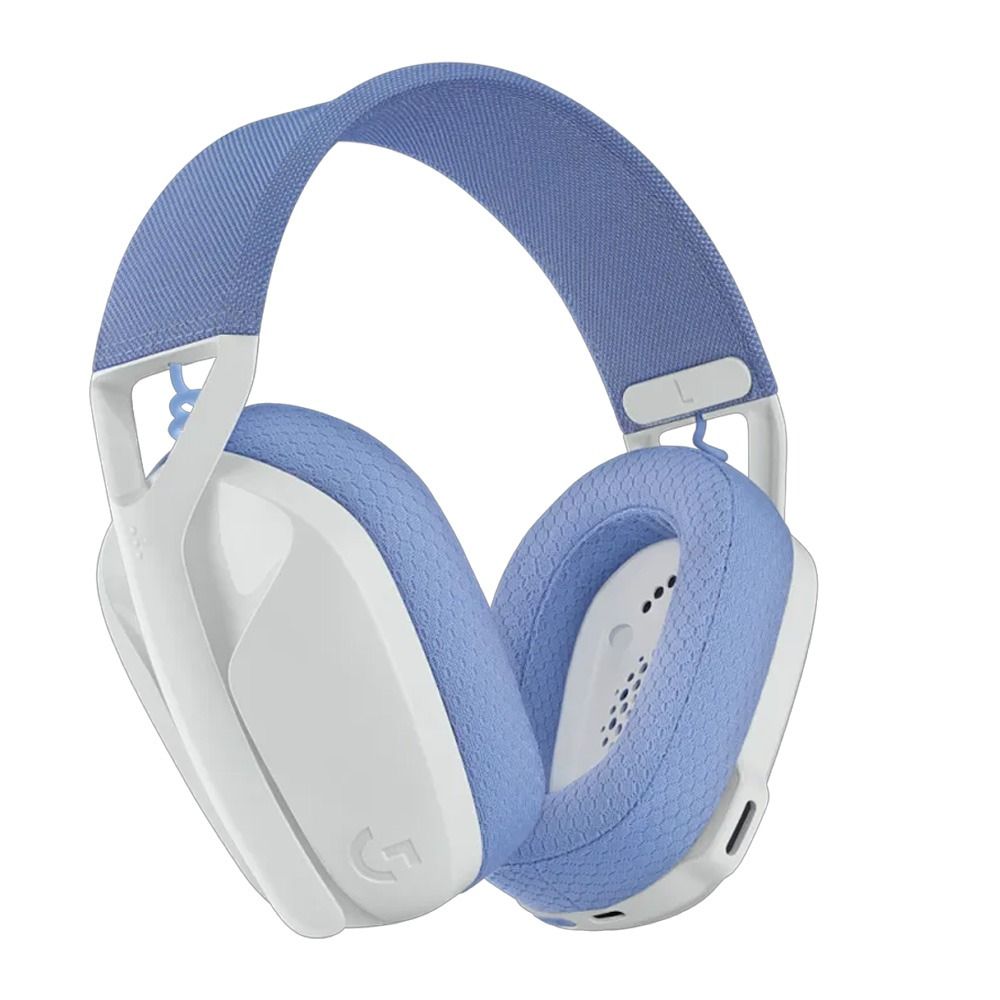 Logitech G435 Wireless Gaming Headphones , Off White And Lilac - 981-001050