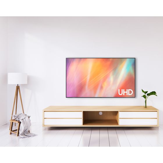 شاشة تلفزيون سمارت سامسونج ، مقاس 55 بوصة ، ليد ، دقة 4K UHD ، بريسيفر داخلي