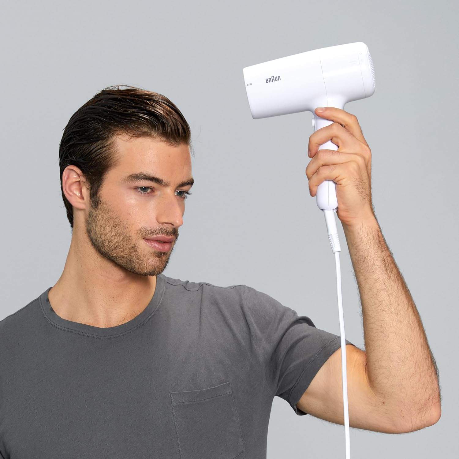 Braun HD 2.1 Hair Dryer 2100 Watt , White - BRHD210E