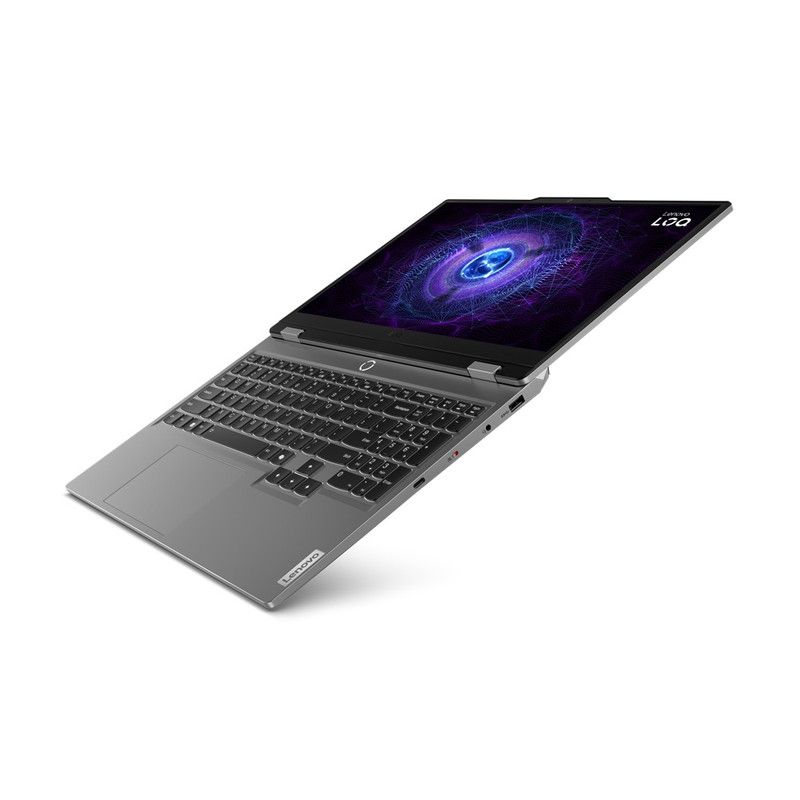 لاب توب لينوفو LOQ 15IRX9 - 83DV00AVED ، معالج انتل كور i7-13650HX 15.6 بوصة ، هارد 512 جيجا بايت SSD ، رام 16 جيجا بايت ، كارت شاشة انفيديا جي فورس RTX 3050 ،فري دوس - رمادي لونا