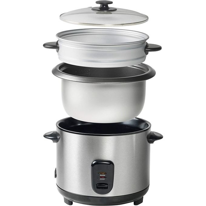 Home Rice Cooker , 1.8 Liter 700 Watt Silver - NG810