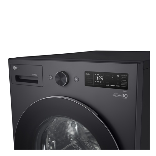 LG Inverter All-in-One Washer Dryer Combo , 20 kg , Essence Graphite - F0Z8DRP24