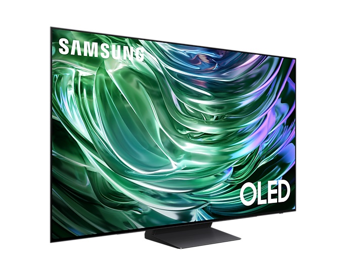 شاشة تلفزيون سمارت سامسونج ، مقاس 77 بوصة ، OLED ، دقة 4K UHD ، بريسيفر داخلي - QA77S90DAEXXY