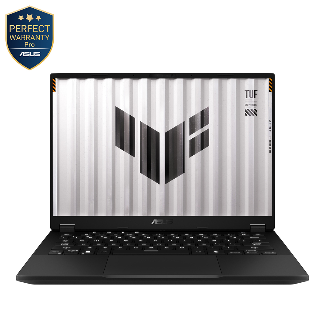 لاب توب اسوس TUF A14 2024 - FA401UU-RG028W ، معالج ايه ام دي رايزن 7 8845HS 14 بوصة ، هارد 512 جيجا بايت SSD ، رام 16 جيجا بايت ، كارت شاشة انفيديا جي فورس RTX 4050 ،ويندوز 11 - رمادي جايجر