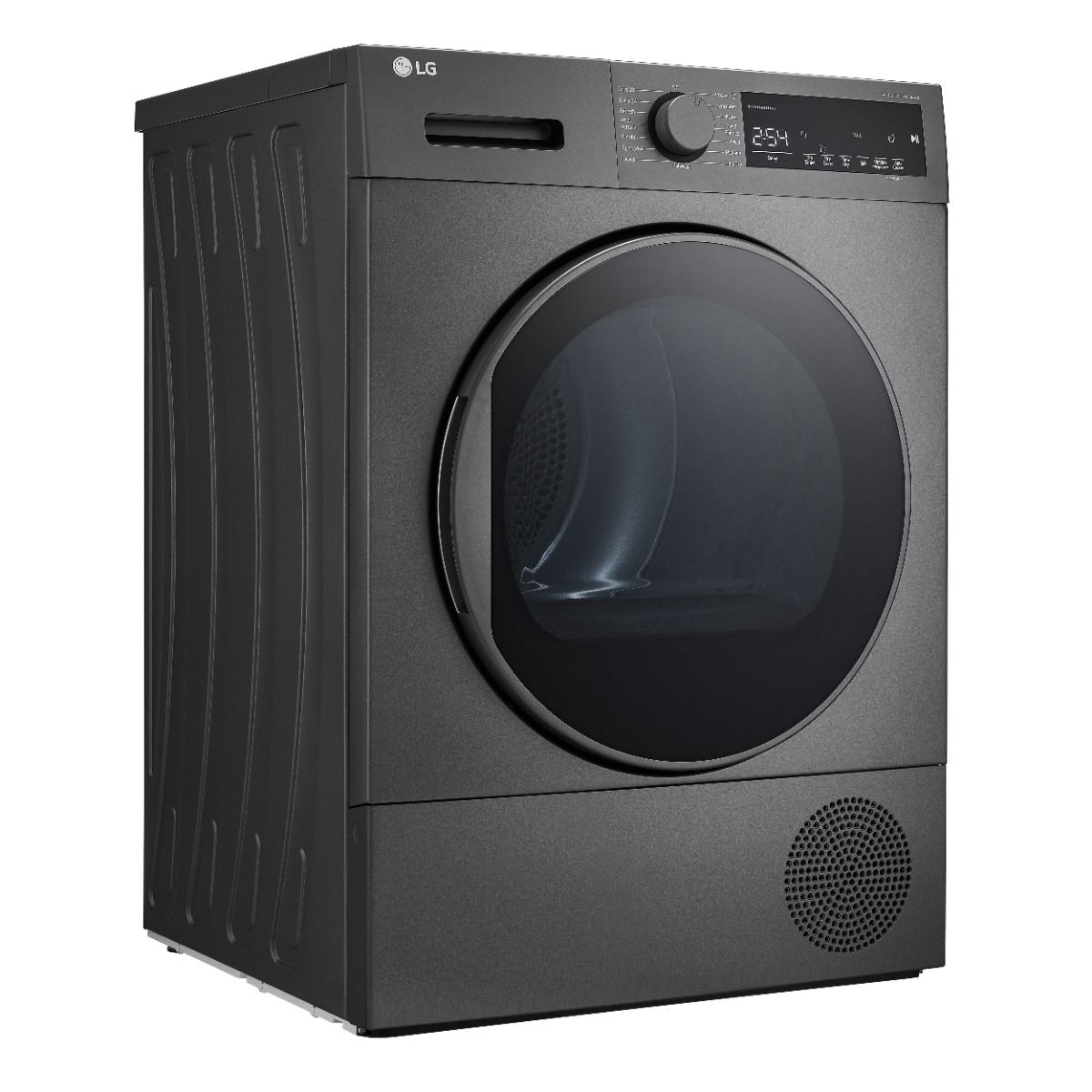 LG Dryer , 8 kg , Dark Silver - RH80T2SP7RM