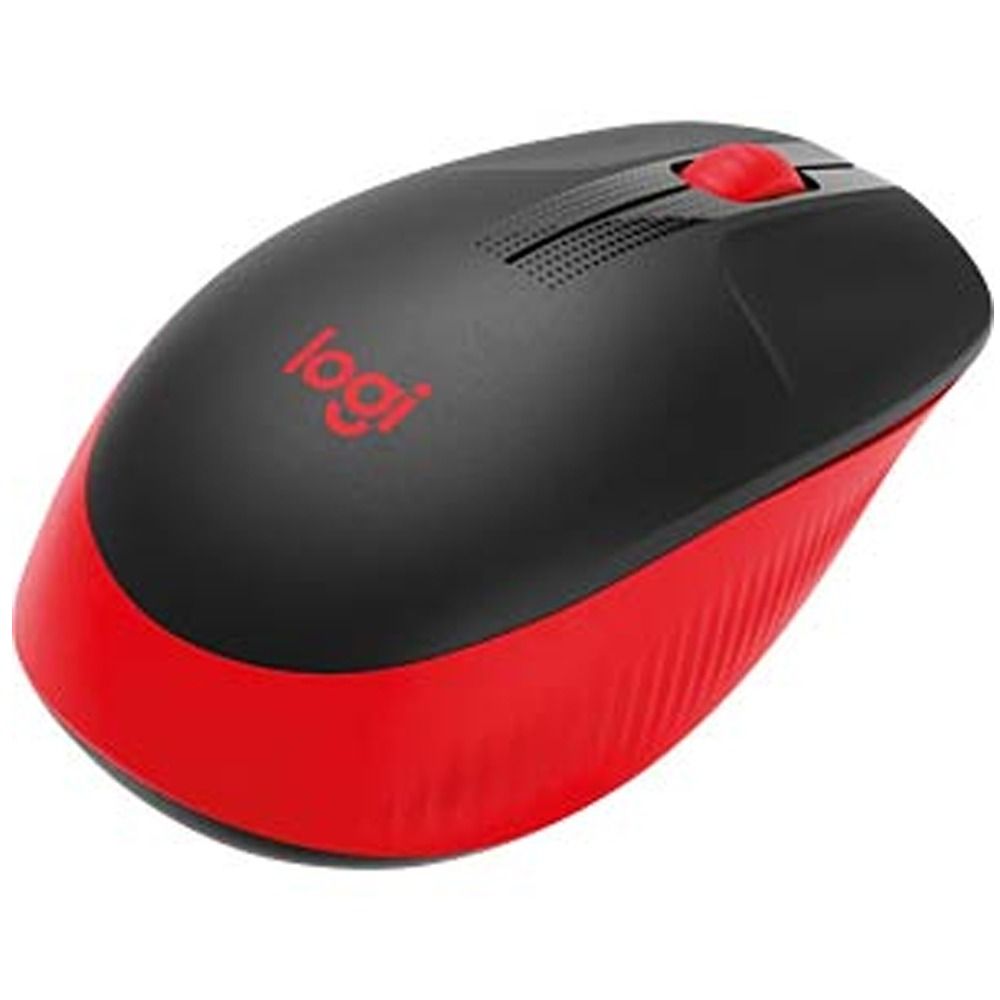 Logitech Wireless Mouse , Red - M190