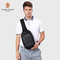 Arctic Hunter Cross Bag , Black - XB00105