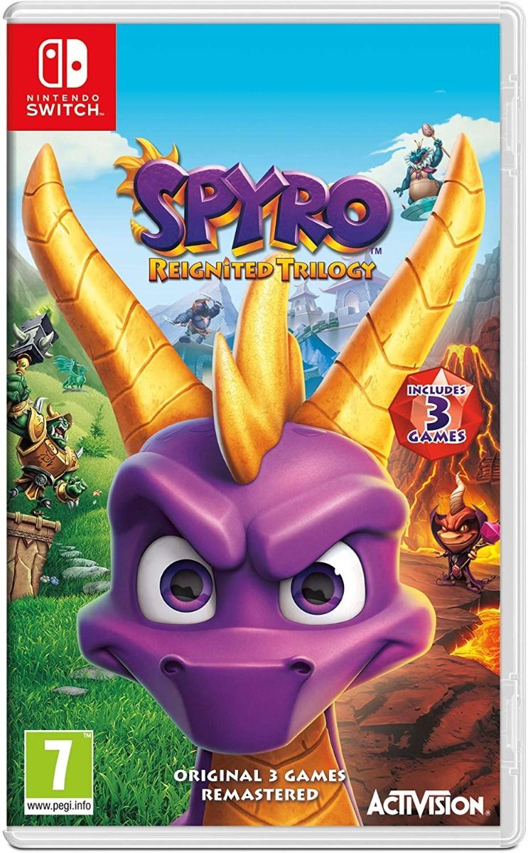 Spyro Trilogy Reignited Game for Nintendo SwitchGame