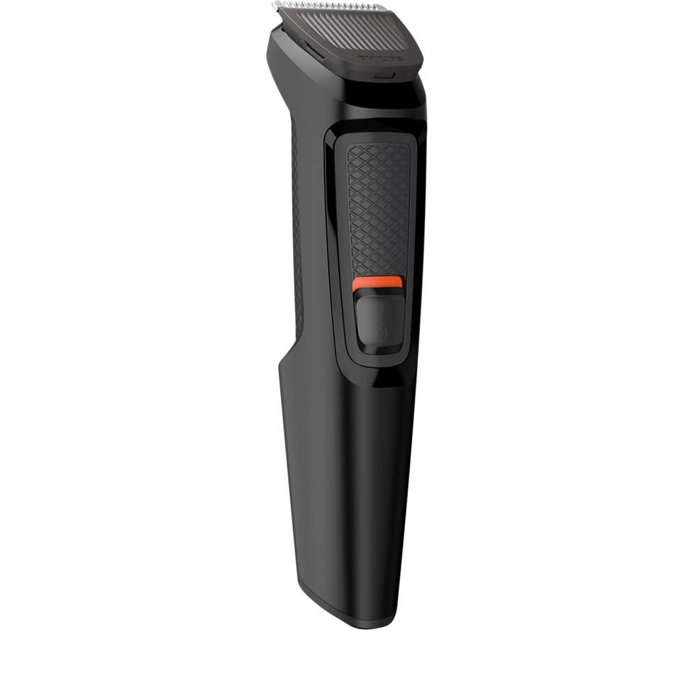 Philips Hair Trimmer with Attachments , Black Red - MG3710