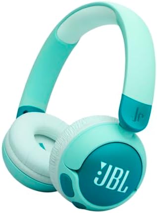 سماعة رأس لاسلكية للأطفال جي بي ال جونيور 320 بي تي ، اخضر - JBLJR320BT