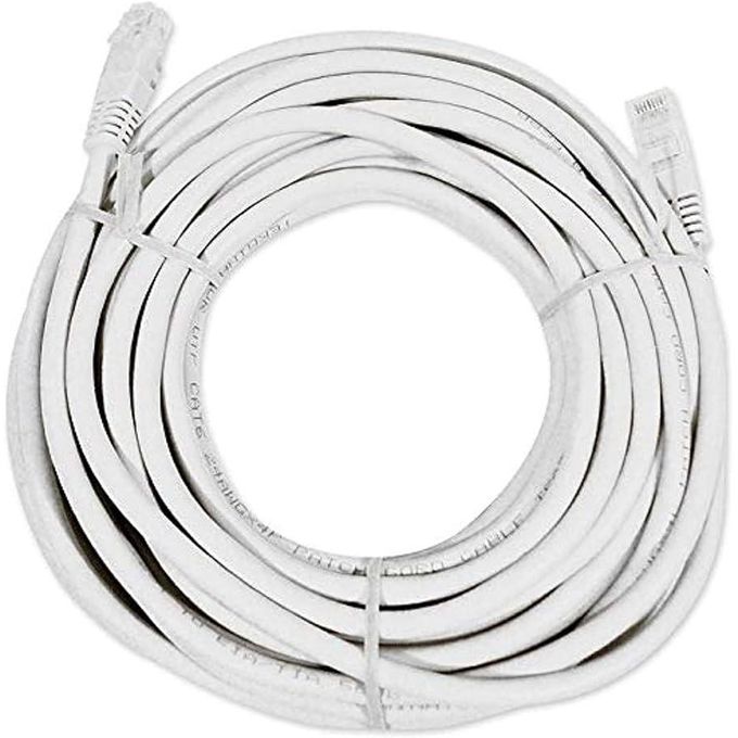 Lava Ethernet Cable ,18 Meter ,White