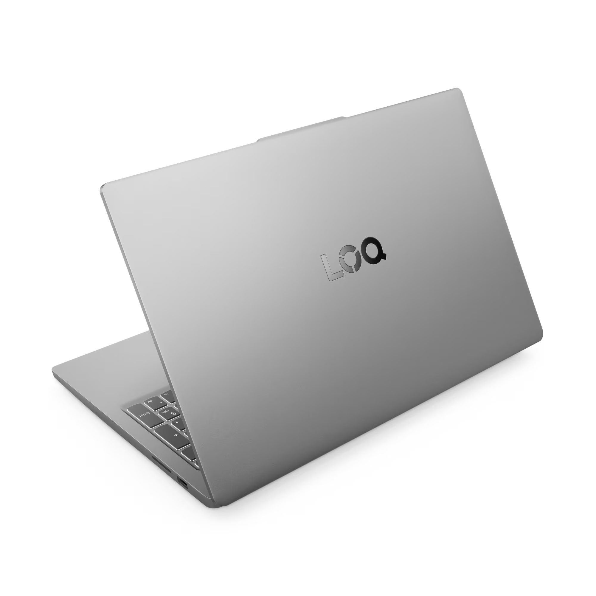 لاب توب لينوفو LOQ 15IAX9E - 83LK0060ED ، معالج انتل كور i5-12450HX 15.6 بوصة ، هارد 512 جيجا بايت SSD ، رام 16 جيجا بايت ، كارت شاشة انفيديا جي فورس RTX 3050 ،ويندوز 11 - رمادي لونا