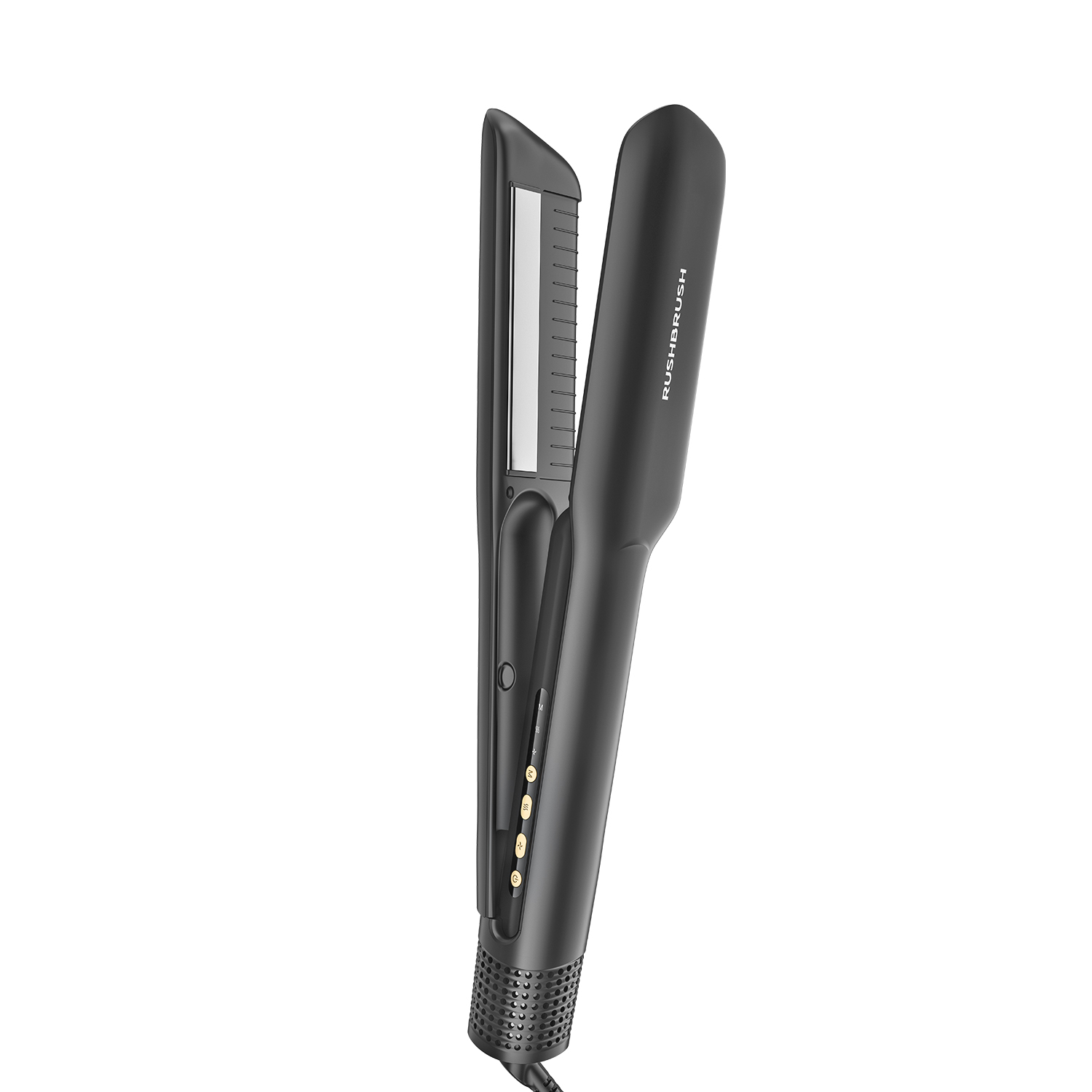 Rush Brush X6 AirPRO Hot Air Hair Straightener , Black