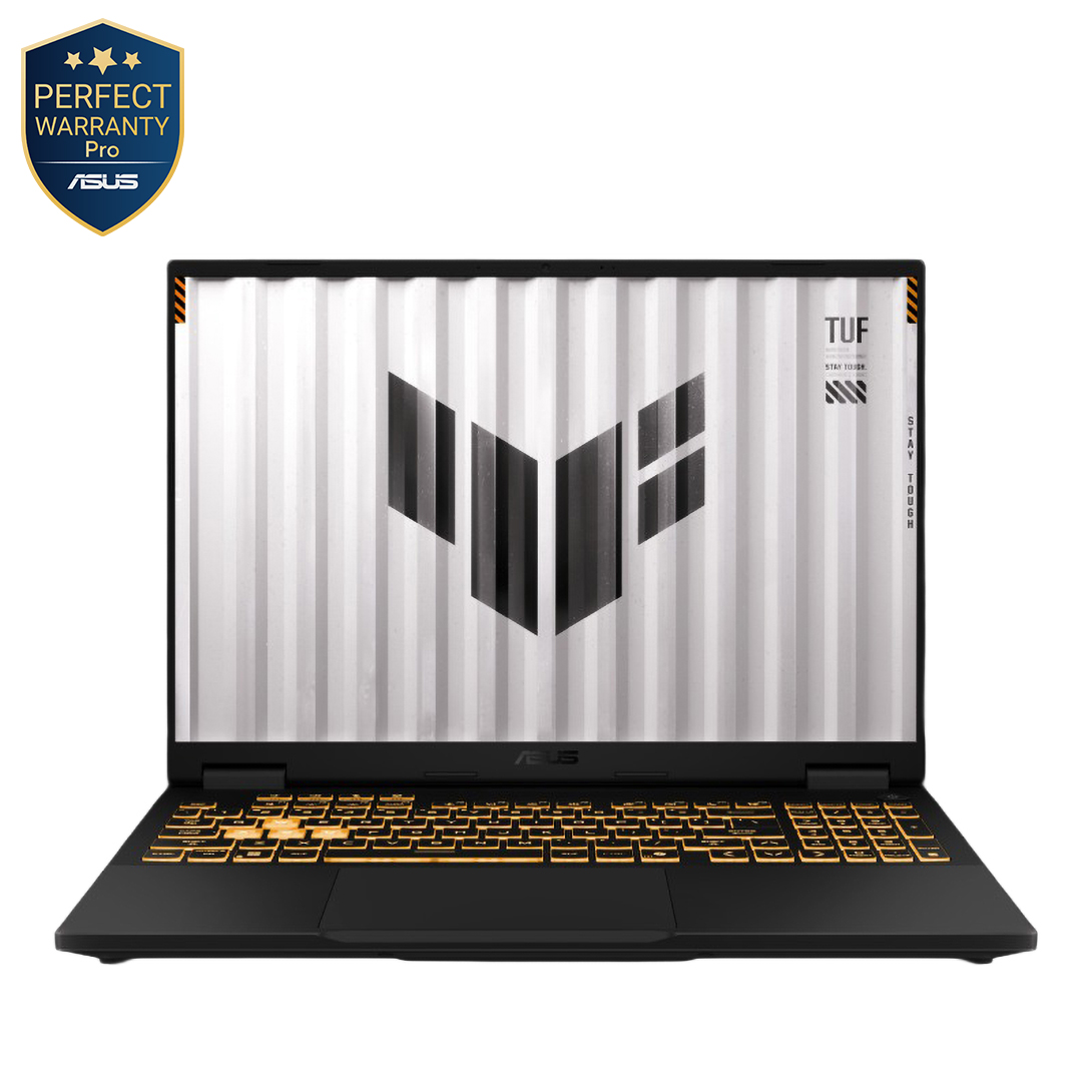 لاب توب اسوس تاف جيمنج F16 2025 - FX608JMR-RV017W ، معالج انتل كور i7-14650HX 16 بوصة ، هارد 1 تيرا بايت SSD ، رام 16 جيجا بايت ، كارت شاشة انفيديا جي فورس RTX 5060 ،ويندوز 11 - رمادي جايجر