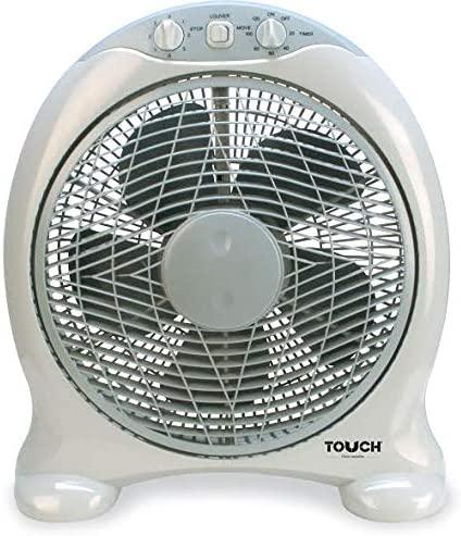 Touch El Zenouki Box Fan , White - 40202