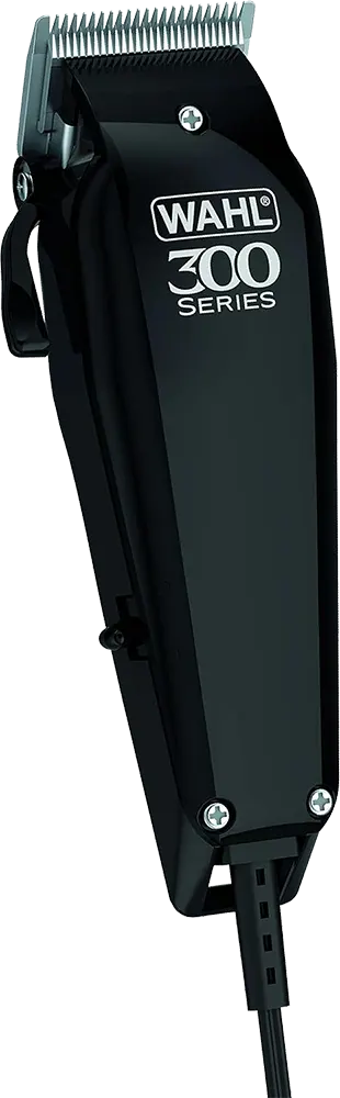 Wahl 300 Series Hair Clipper with Attachments , Black - 09247-1316
