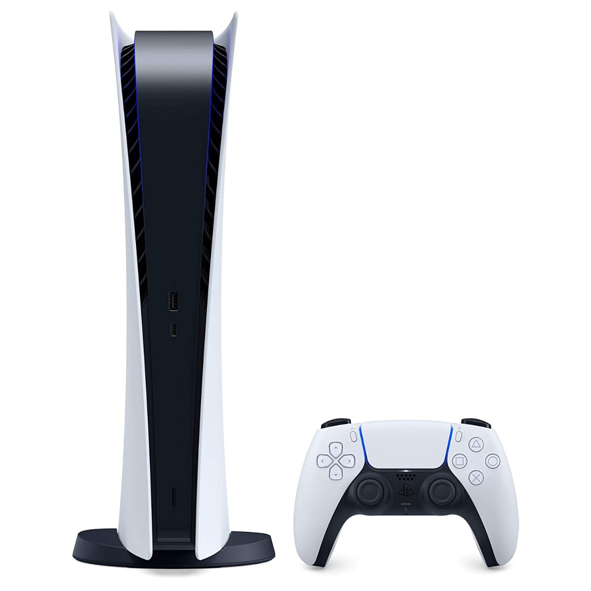 Sony Playstation 5 Digital Edition 1 Terabyte ,1 Controllers ,White