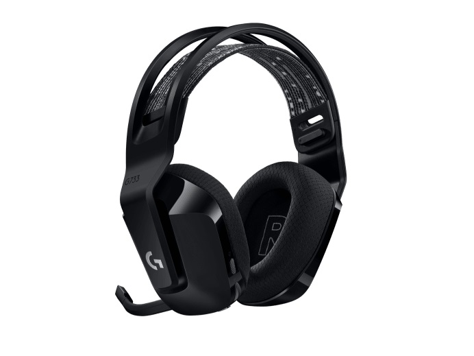 Logitech G733 Wireless Gaming Headphones with Microphone , Black
