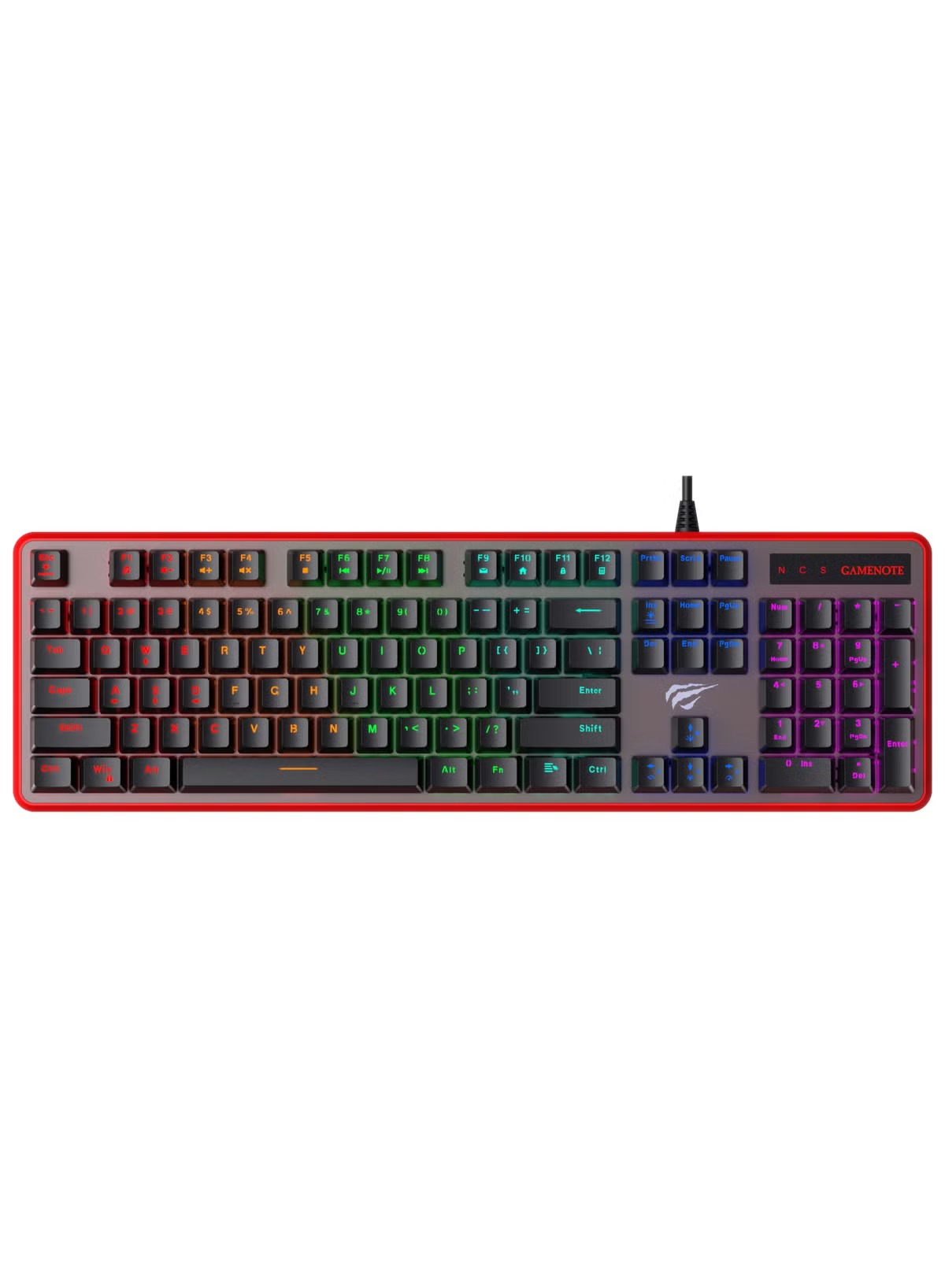 سلكي هافيت ، أحمر اوكر - KB870L