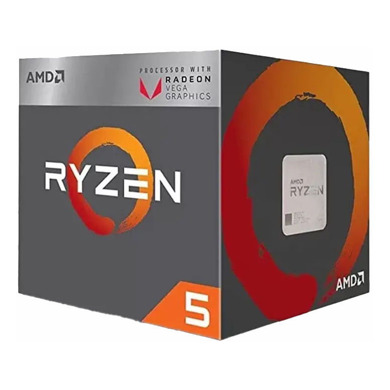 ايه ام دي ايه ام دي رايزن 5 3400G مع راديون RX فيجا 11 جرافيكس معالج Up to 4.2GHz AMD AM4