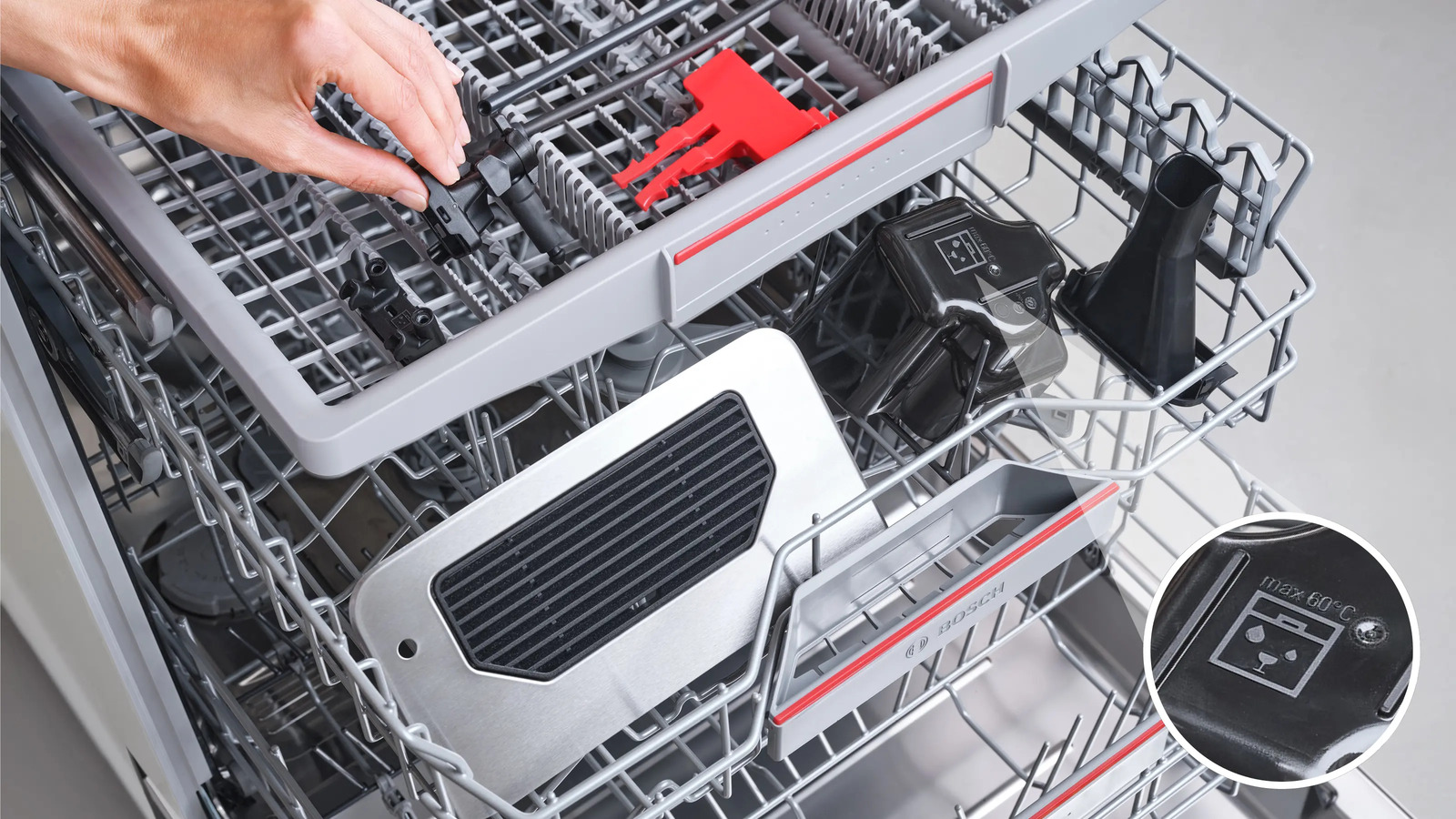 ماكينة اسبريسو اتوماتيك بمطحنة بوش سيريس 4 فيروكافيه ، سعة 1.9 لتر ، 2 كوب ، اسود - TPE40307
