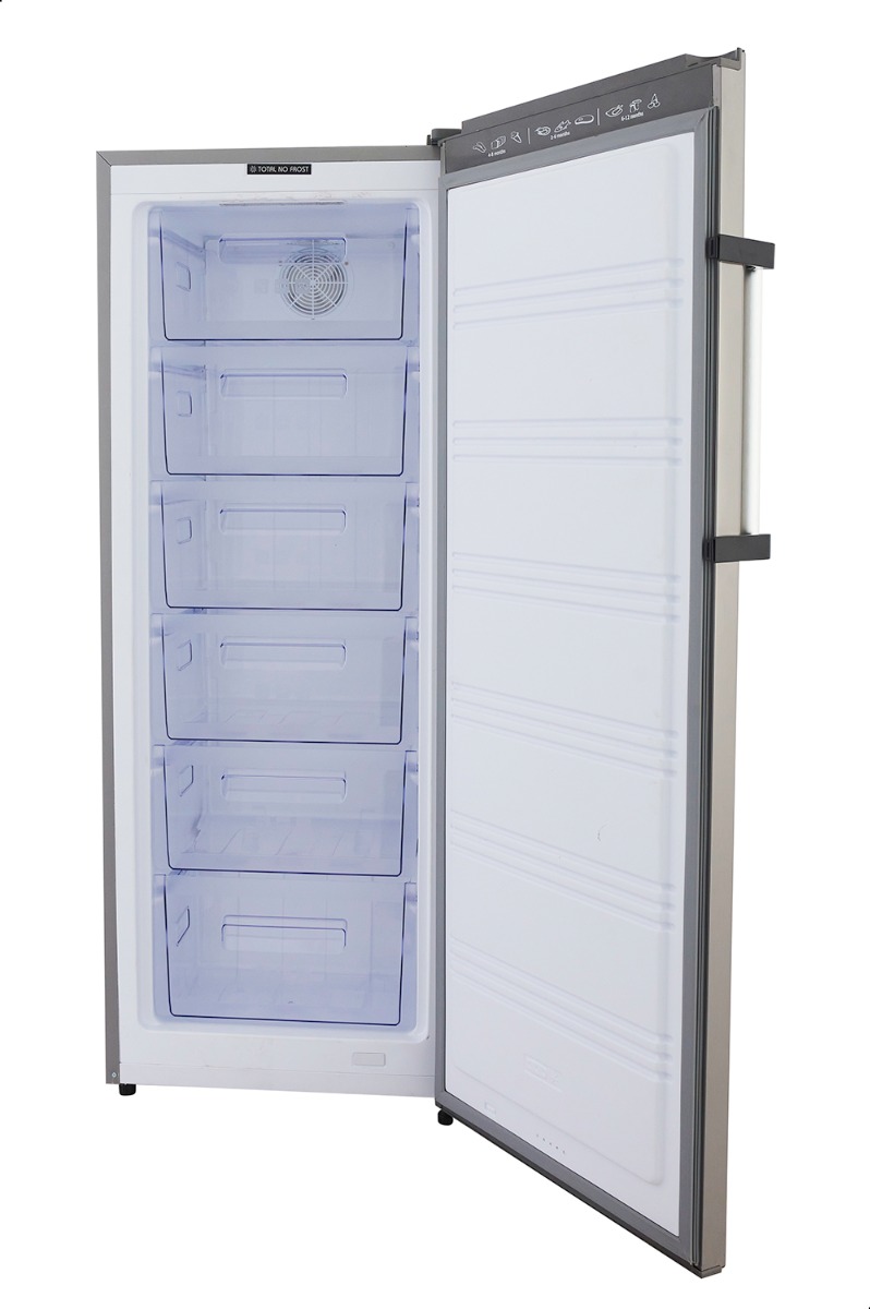 Fresh NoFrost No Frost Upright Deep Freezer , 200 Liter , Silver - FNU-MT270T