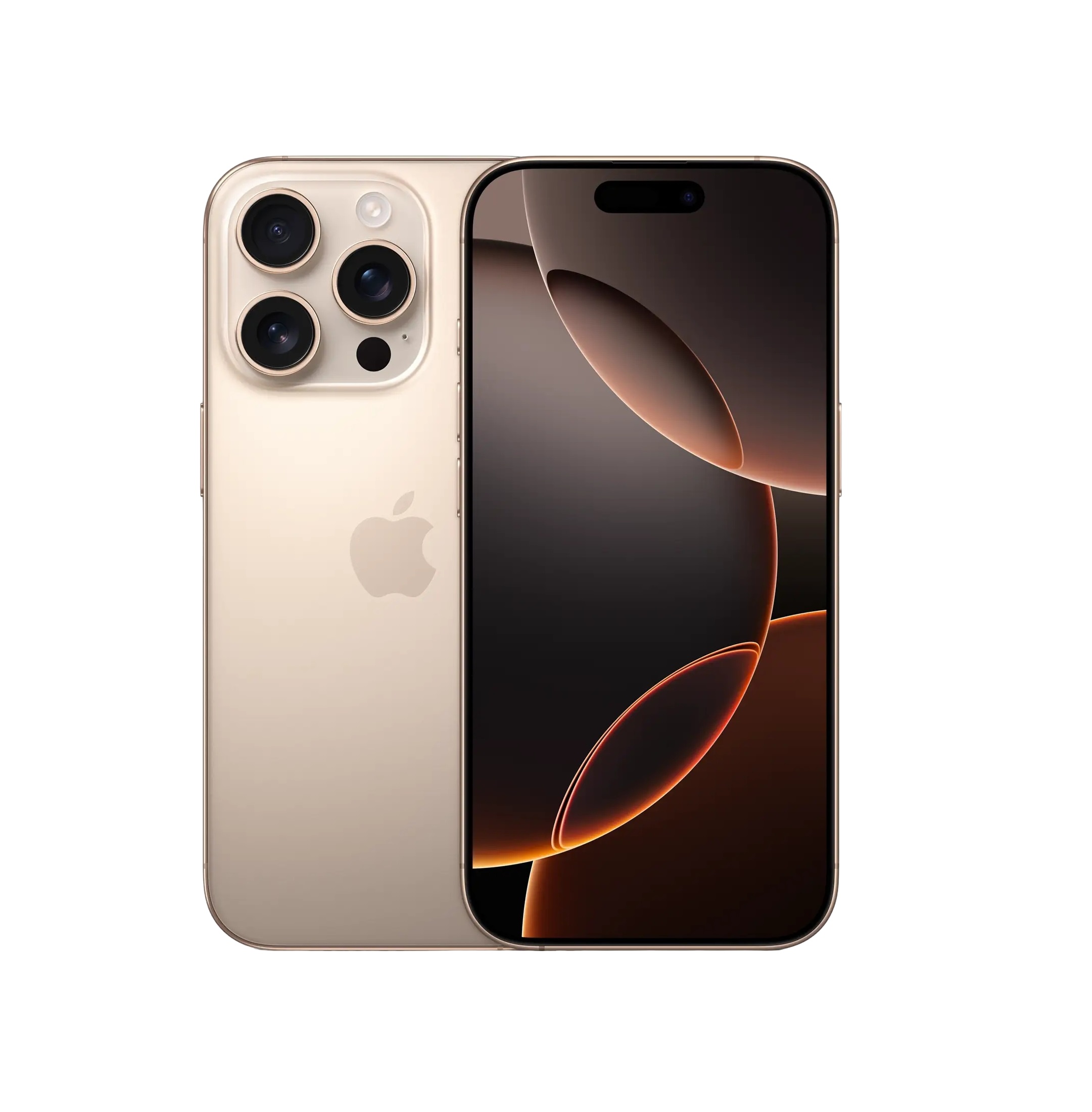 Apple iPhone 16 Pro , 128 GB , 8 GB , 5G , Dual-SIM - Desert Titanium
