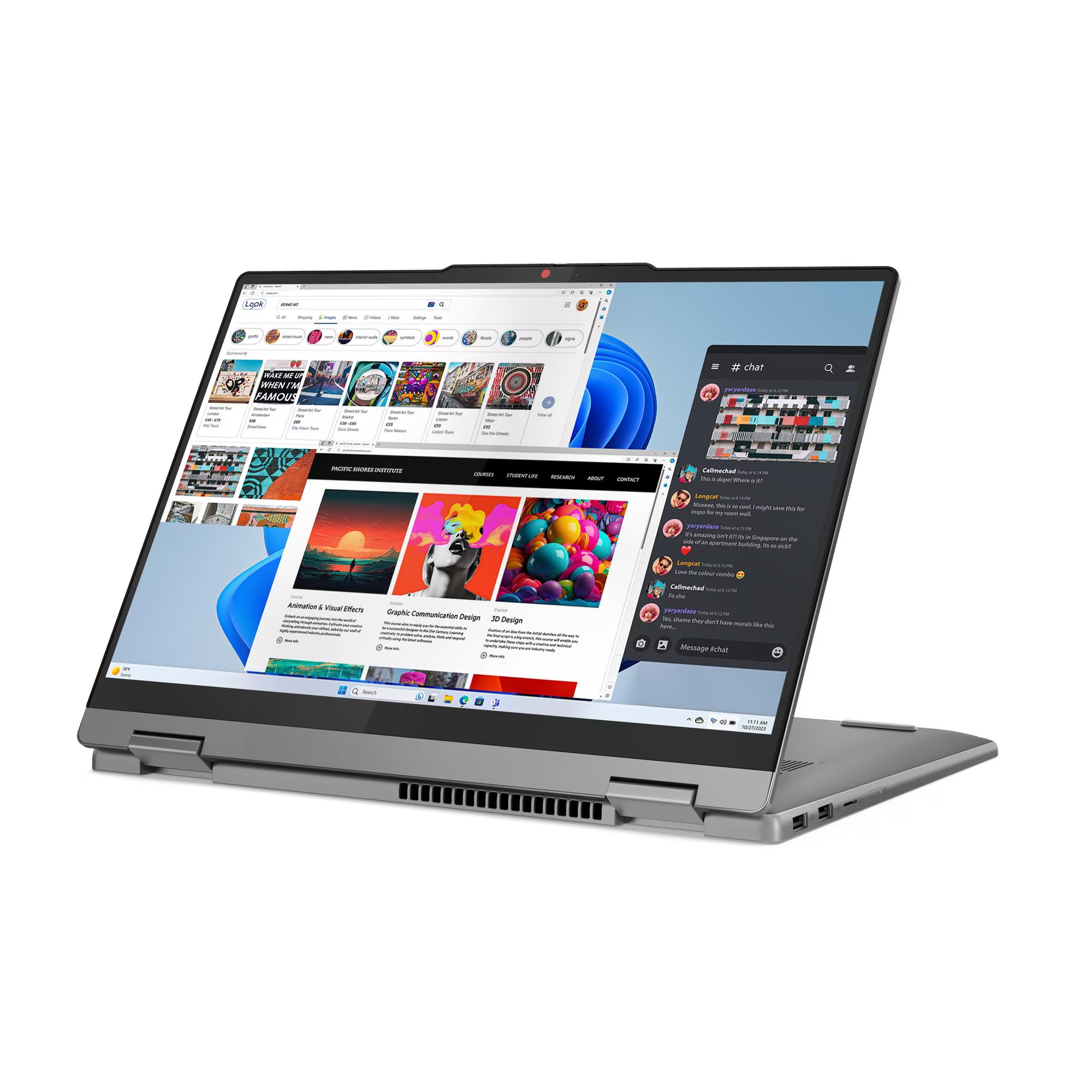 لاب توب لينوفو ايديا باد 5 14IRH9 - 83KX0044ED ، معالج انتل كور i7-13620H 14 بوصة ، هارد 512 جيجا بايت SSD ، رام 16 جيجا بايت ، كارت شاشة انتل UHD جرافيكس ،ويندوز 11 - رمادي لونا