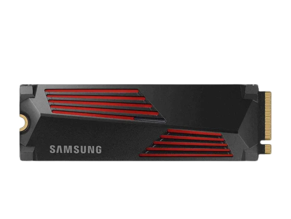 Samsung 990 PRO w/ Heatsink Internal SSD , 2 Terabyte M.2 2280 - MZ-V9P2T0CW