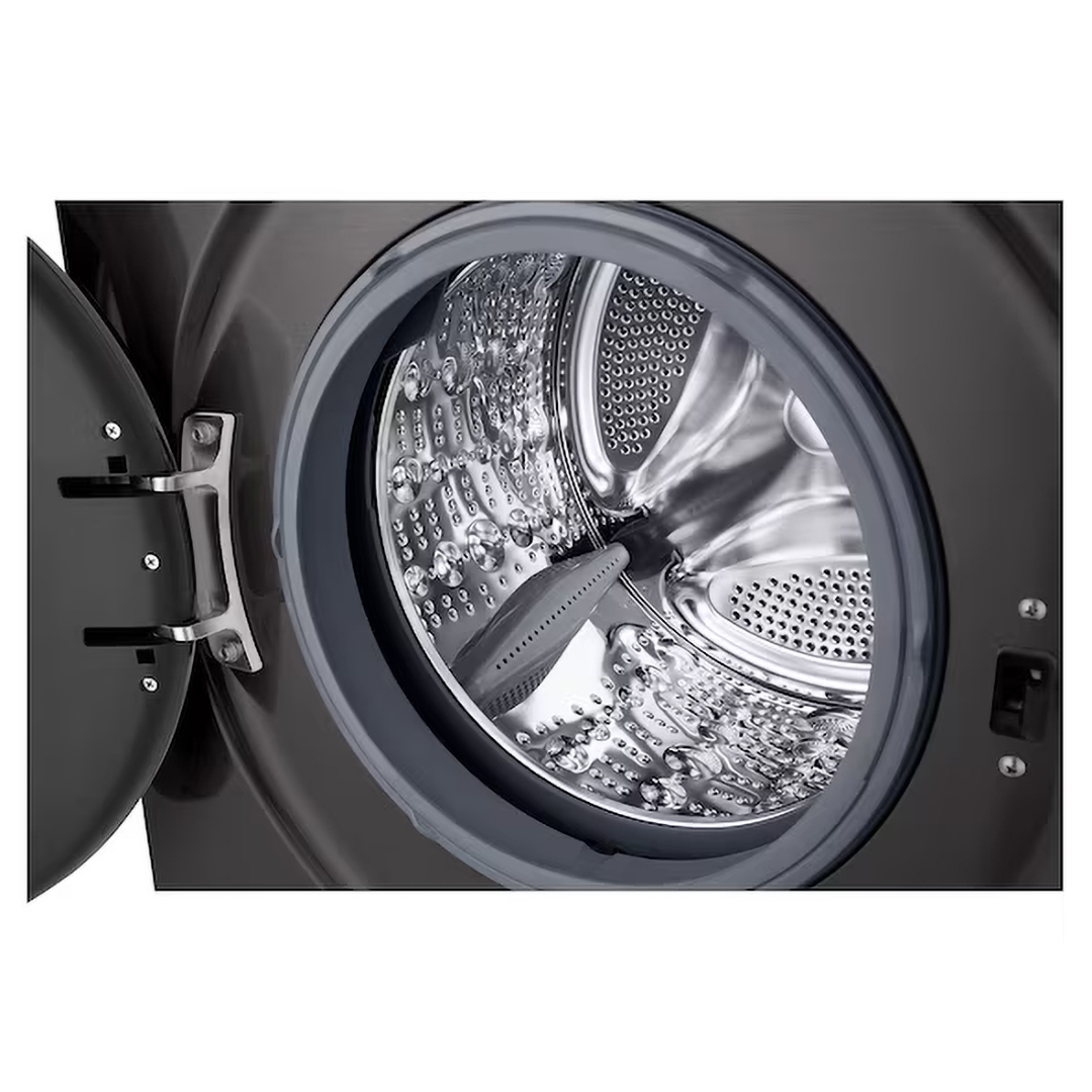 LG Inverter Front Load Washing Machine , 9 kg , Platinum Black - F4Y2VYGYZ