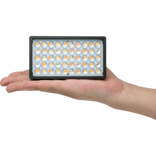 لوحة اضاءة LED صغيرة نانليت ليتولايت 5C ،اسود