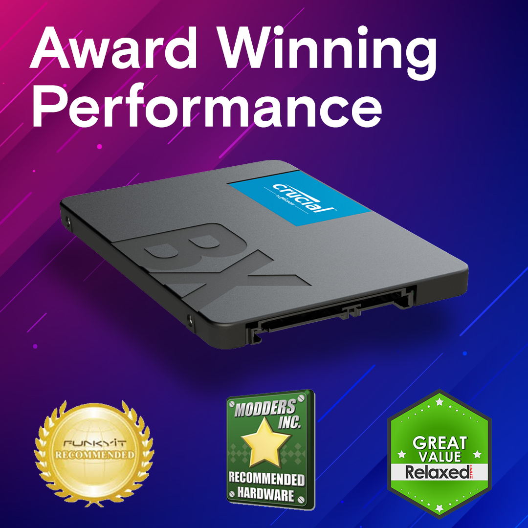 Crucial BX500 Internal SSD , 240 GB 2.5 Inch - CT240BX500SSD1