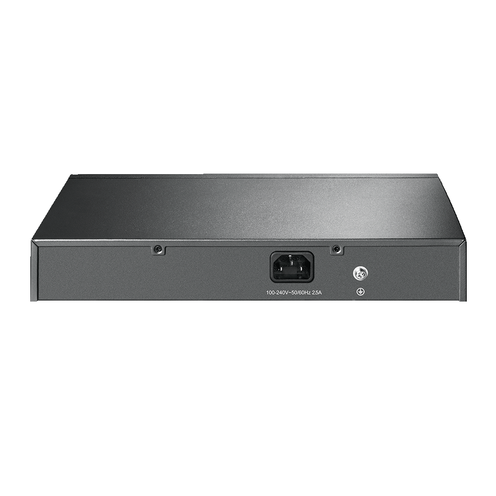 Tp-Link Gigabit Switch , 8 Ports , Black - TL-SG1008MP