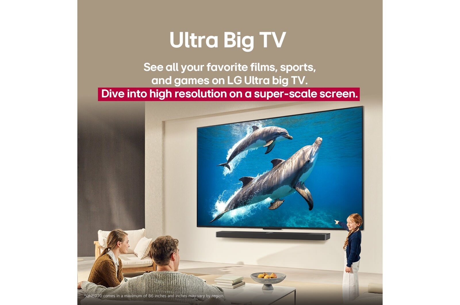 شاشة تلفزيون سمارت ال جي ، مقاس 75 بوصة ، QNED ، دقة 4K UHD ، بريسيفر داخلي