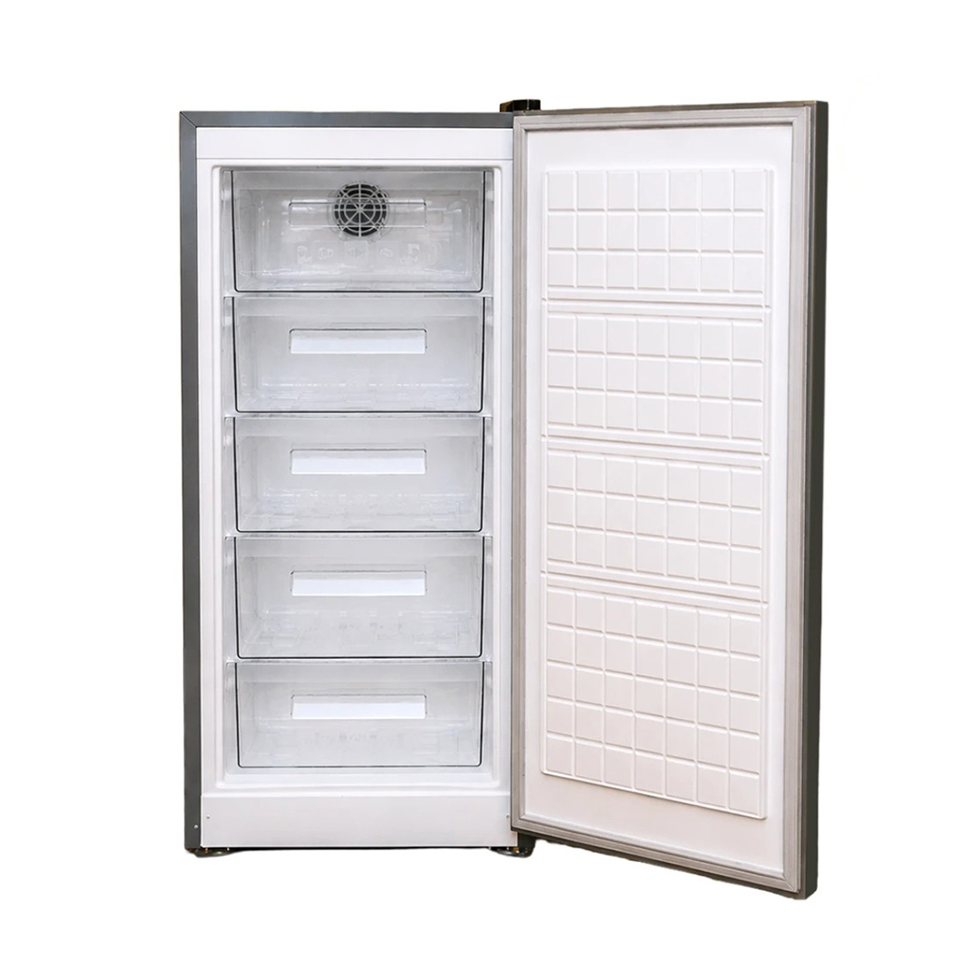 W.ِAlaska NoFrost Digital Upright Deep Freezer , 220 Liter , Stainless Steel - UP180NF