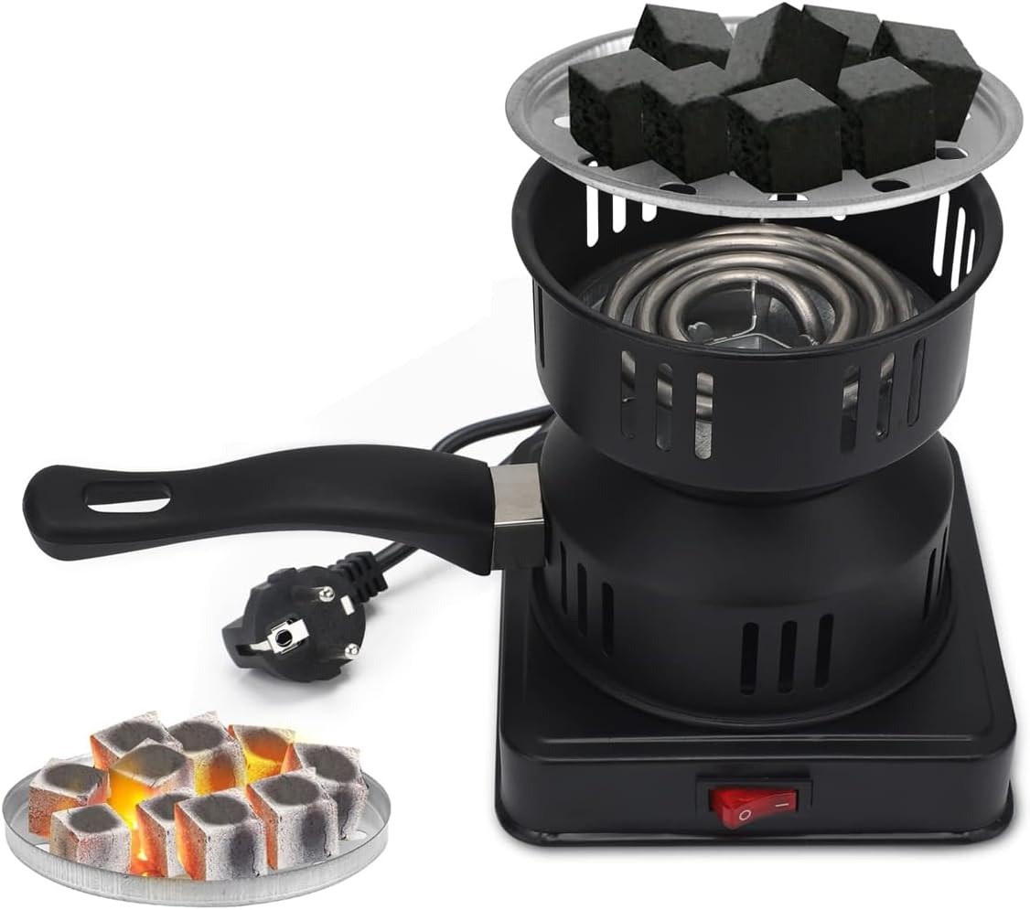 City Electric Charcoal Burner Black - HMA-1017