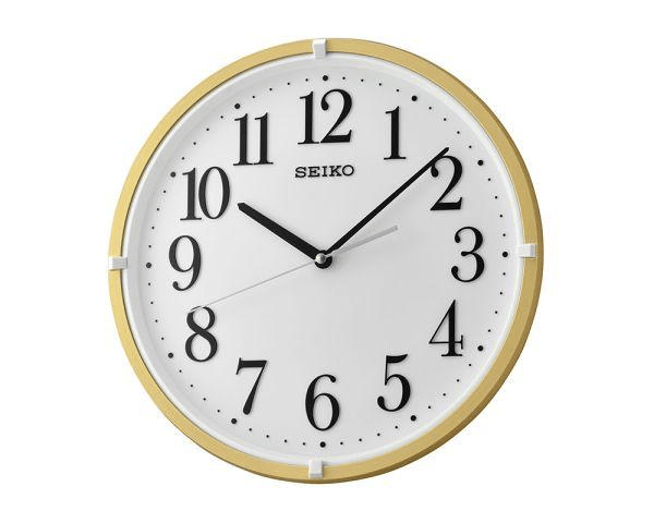Seiko Wall Clock , White Gold - QXA930
