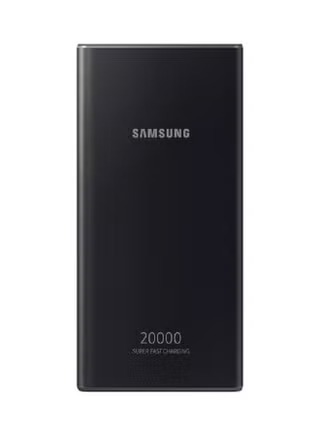 Samsung Wired Power Bank , 20000 mAh 3 Ports , Cosmic Grey , EB-P5300XJEGWW