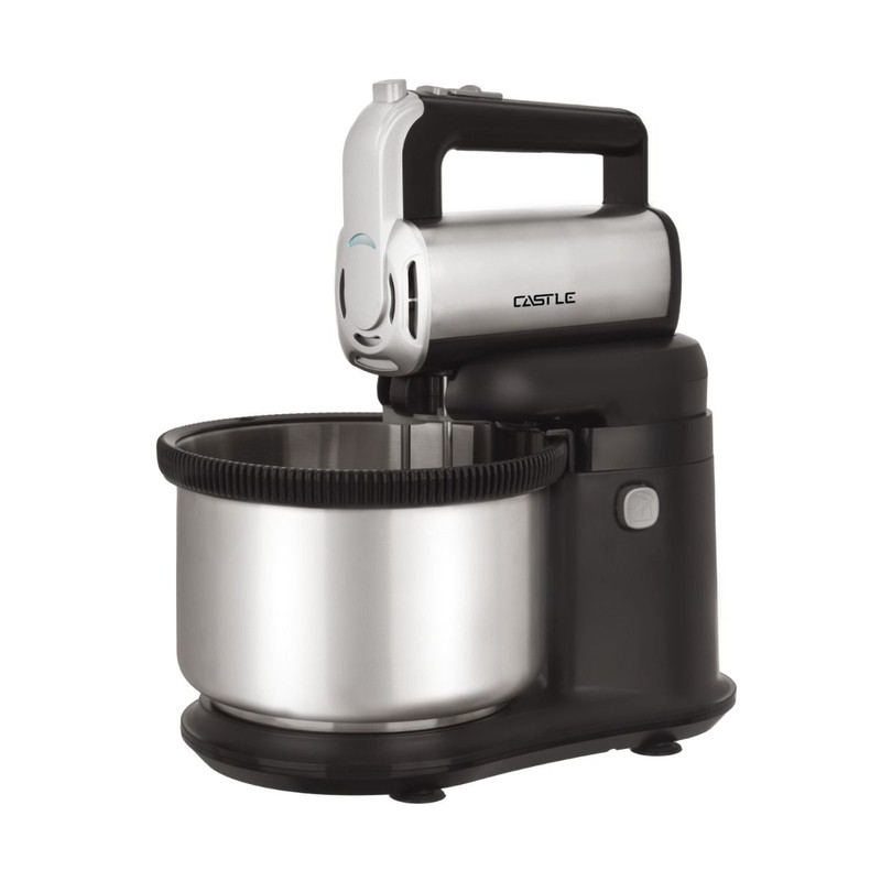 Castle Stand Mixer 4 Liter Black Silver - HMB7040