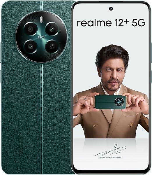 ريلمي 12 بلس ، سعة 512 جيجا بايت ، رام 12 جيجا بايت ، شبكة 5G ، شريحتين - اخضر بايونير
